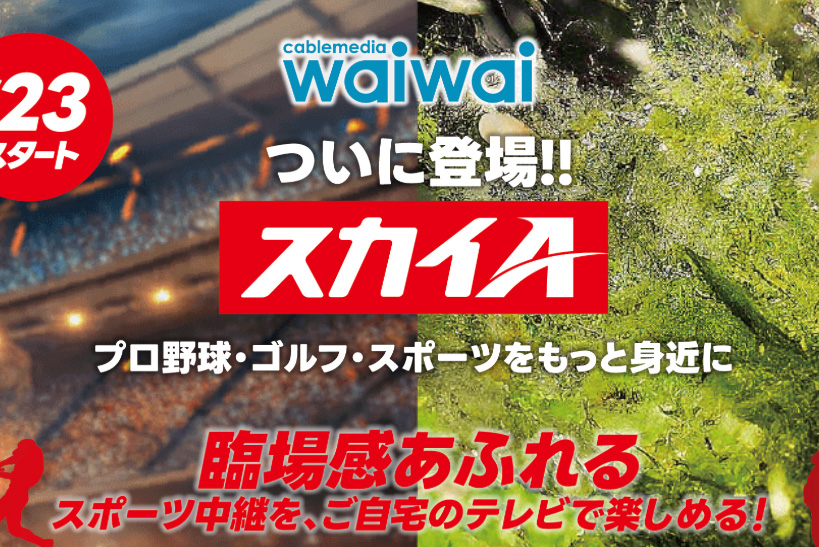 スカイA放送開始